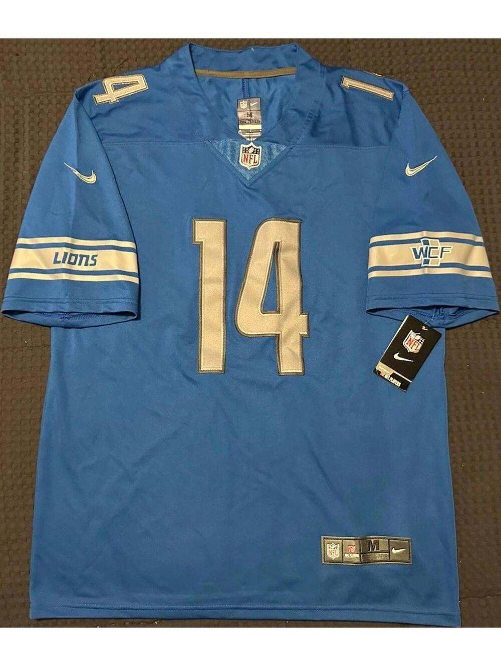 NFL Nike Detroit Lions Amon-Ra St. Brown Authentic On Field Jersey Medium NEW